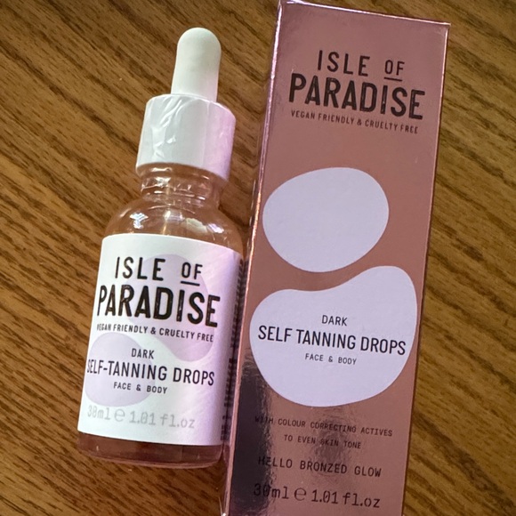 Isle of Paradise Dark Self Tanning Drops - Bronze Glow - Picture 3 of 3